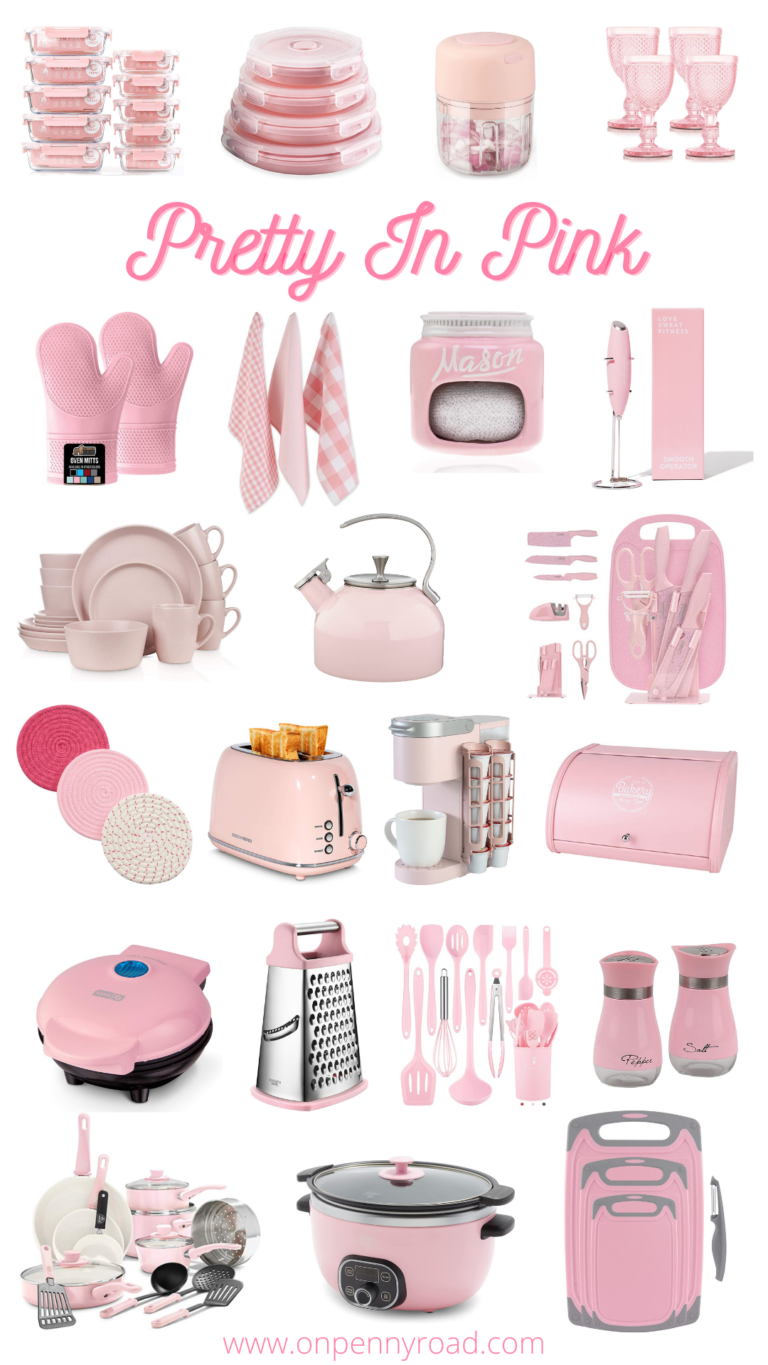 Favorite Pink Kitchen Finds